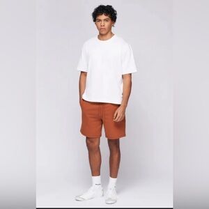 KOTN NWT
Men's French Terry Shorts in Terracotta Size Large